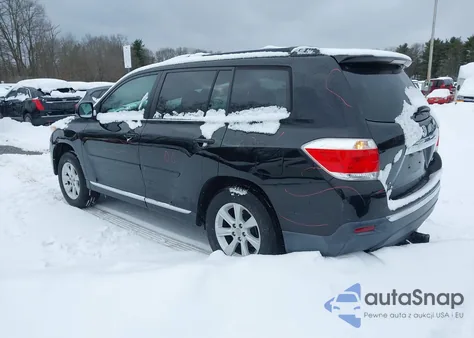 2012 Toyota Highlander Se V6 из США, поврежденный, VIN 5TDBK3EH9CS102336